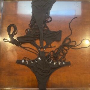 NWOT Dolls Kill/Darker Wavs Bodysuit